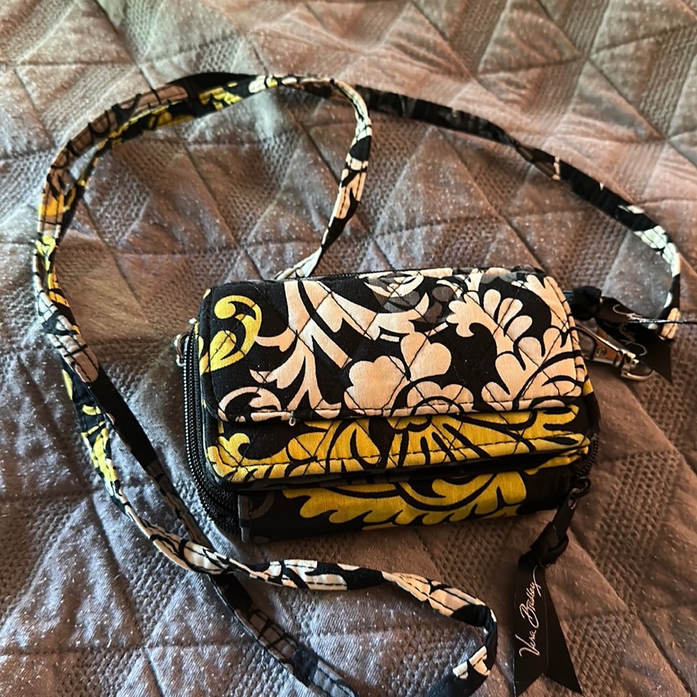 Vera Bradley crossbody wallet